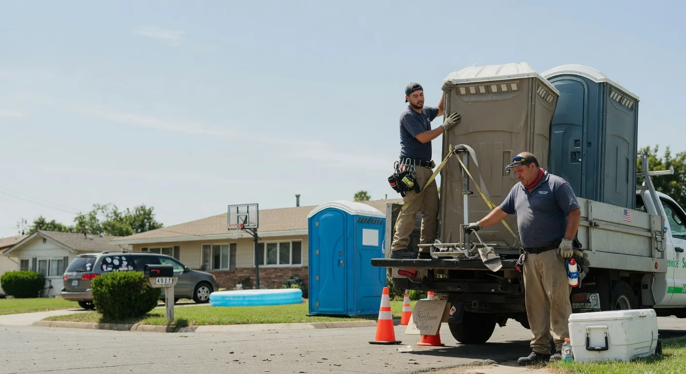 Porta Potty Rental in Plymouth, IL near me