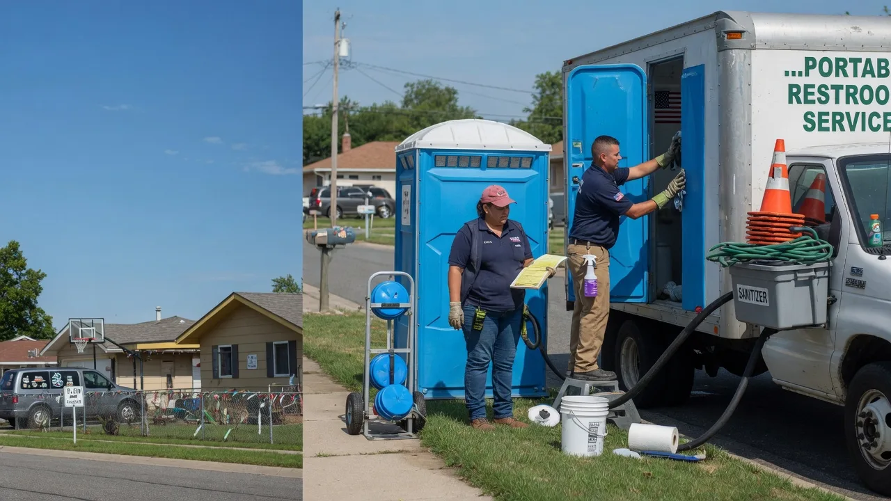 Portable Toilet Rental in Plymouth, IL near me